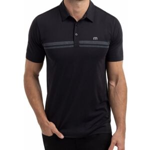 Travis Matthew XXL Pride And Joy Golf Black Short Sleeve Polo